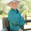 Cinch Boys' Hunter Green Plaid Long Sleeve Shirt - Korvel