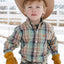 Charming Green Plaid Toddler Shirt | Cinch - Korvel