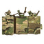 MUCTAC 1050D Nylon Laser Cut Triple Mag Pouch - Multicam