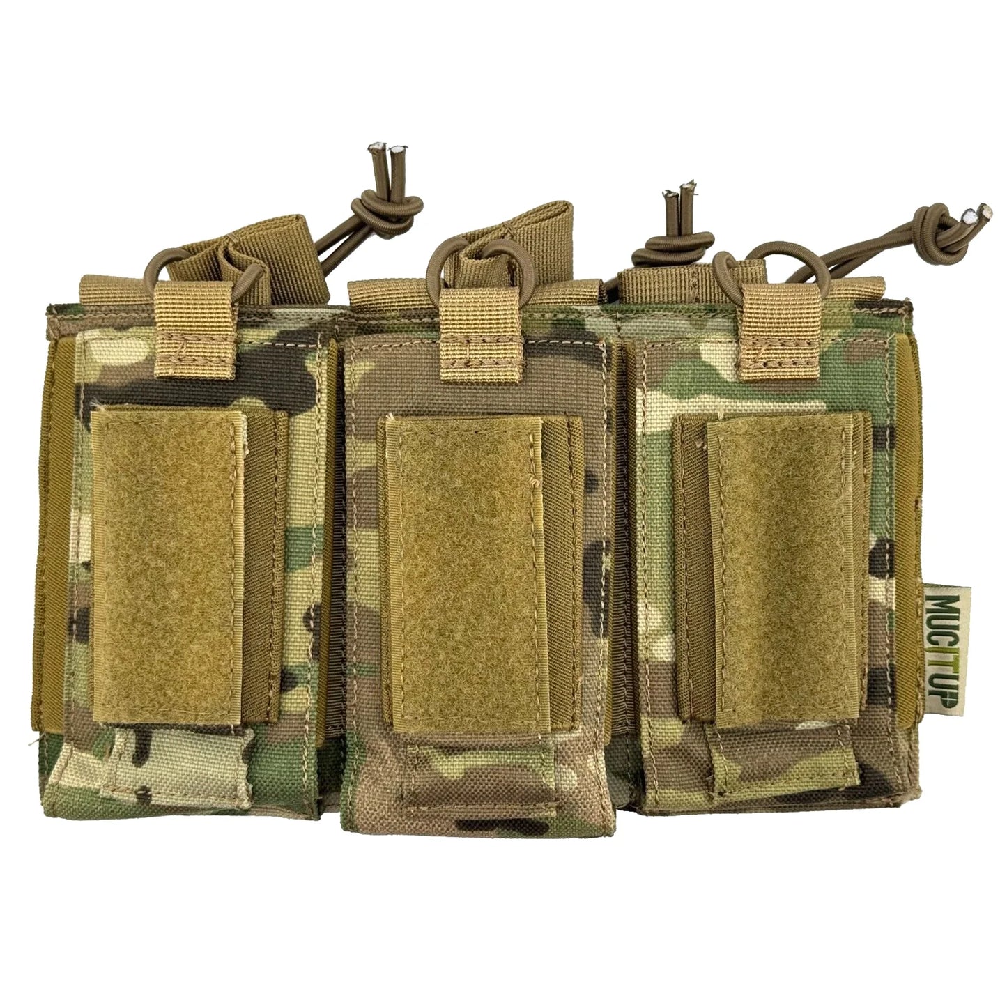 MUCTAC Pouch Triple de Mag Kangaroo - Nylon 1000D Duradero