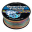 Reaction Tackle Braided Fishing Line - Multi-Color