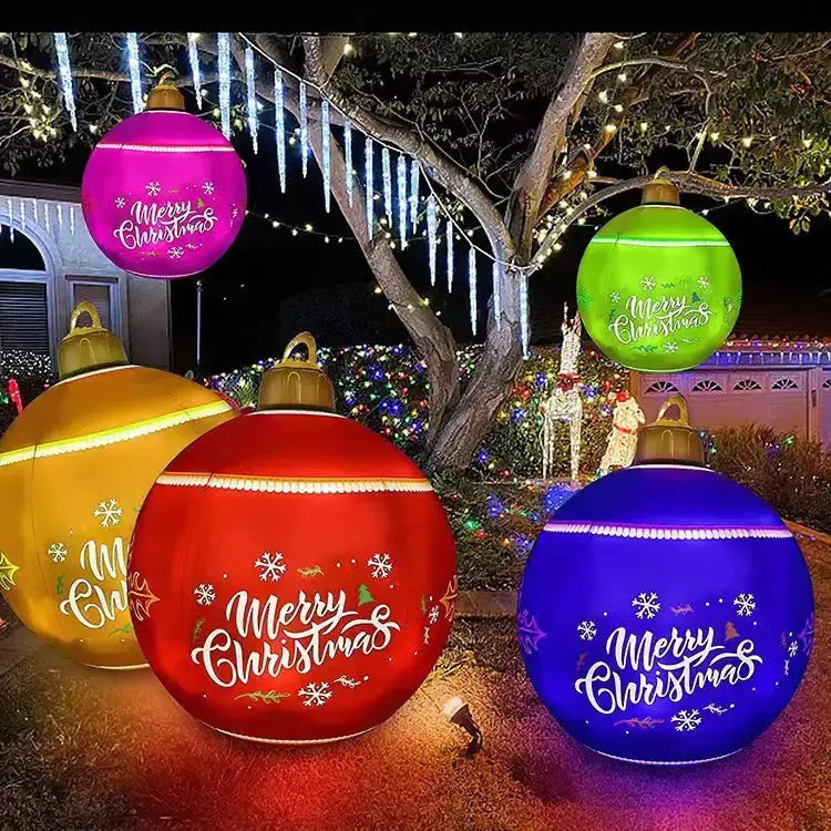 Globos de Decoración Navideña para Celebraciones al Aire Libre