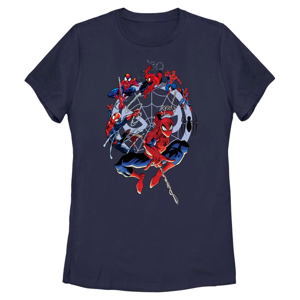 Camiseta Evolution de Spider-Man para Mujer