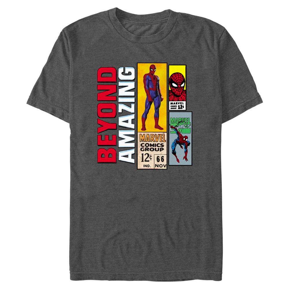 Men's Marvel Spider-Man Retro Tickets T-Shirt