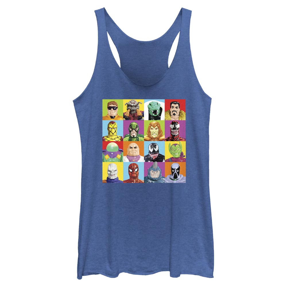 Camiseta sin mangas de figuras de Marvel Spider-Man para jóvenes