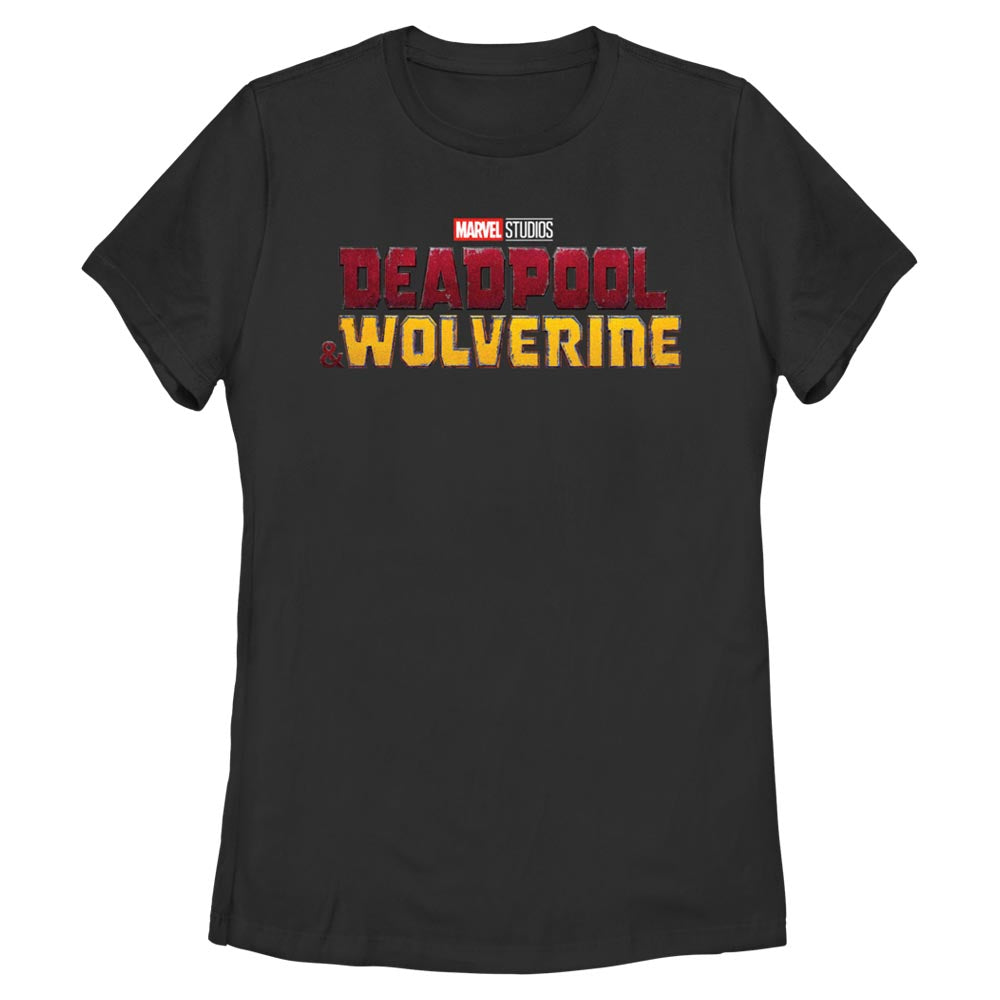 Camiseta gráfica con logo de la película Deadpool 3 para mujer