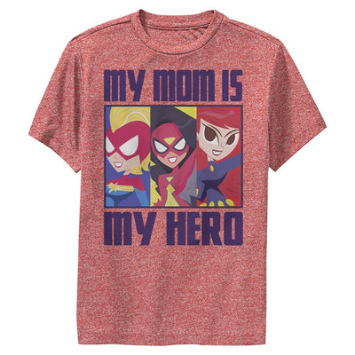 Boy's Marvel My Mom Is My Hero T-Shirt