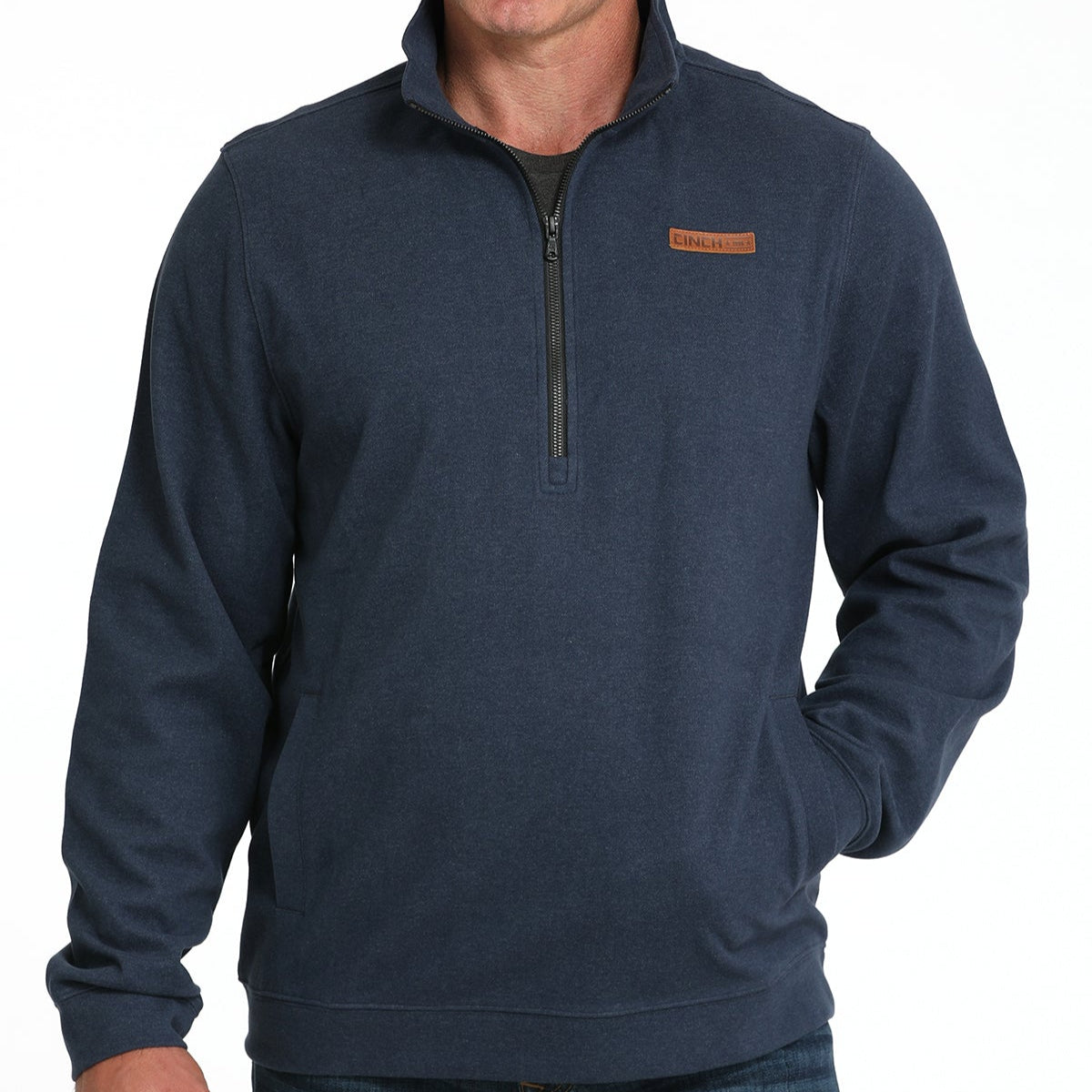 Men's Navy Cinch Pullover - Stylish & Comfortable - Korvel