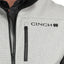 Men's Light Grey Cinch Vest - Stylish & Functional Outerwear - Korvel