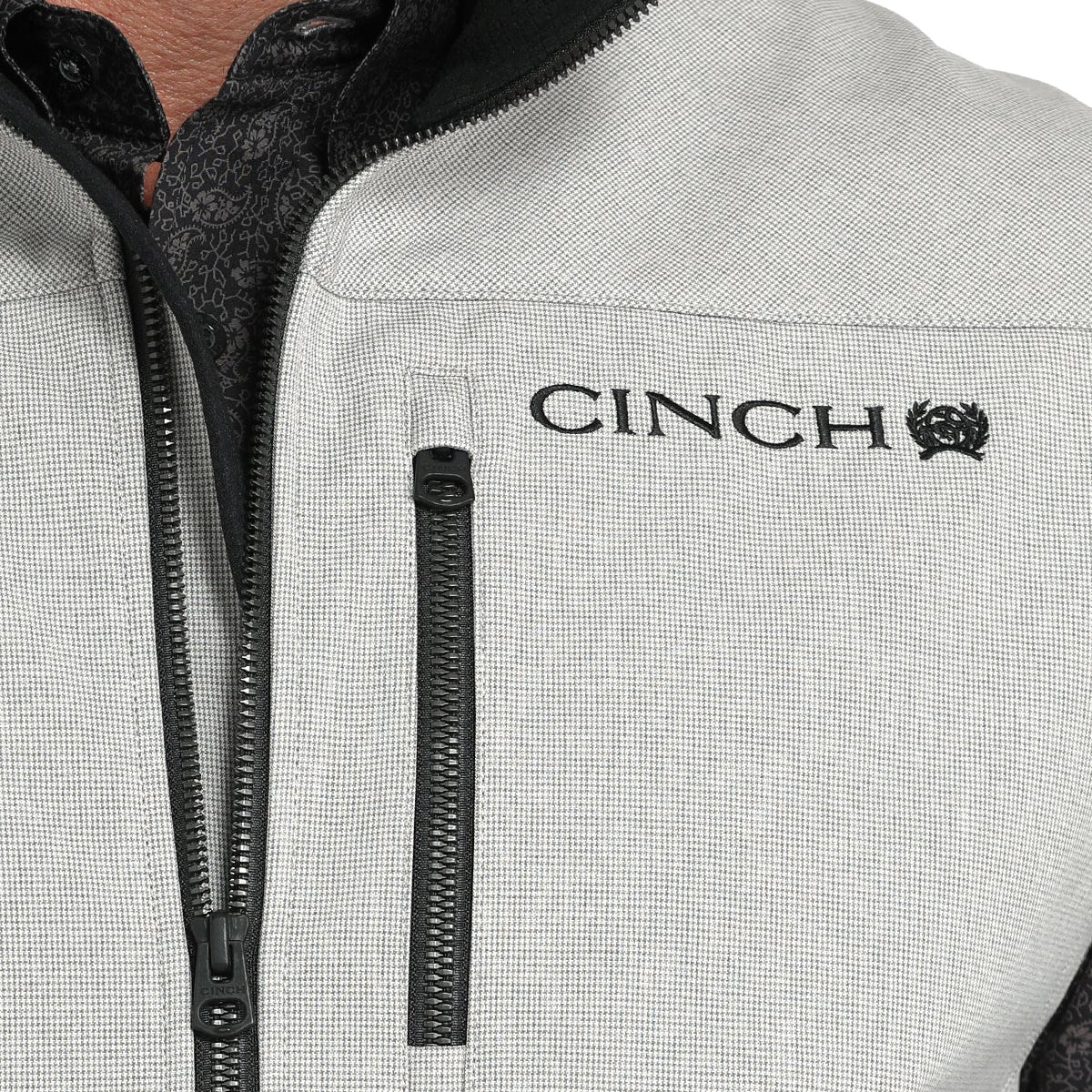 Men's Light Grey Cinch Vest - Stylish & Functional Outerwear - Korvel