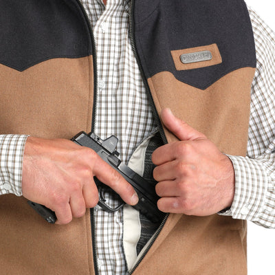 Stylish Color Block CC Vest for Men | Cinch - Korvel