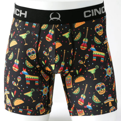 Cinch Fiesta Boxer Briefs for Men - Fun & Comfortable - Korvel