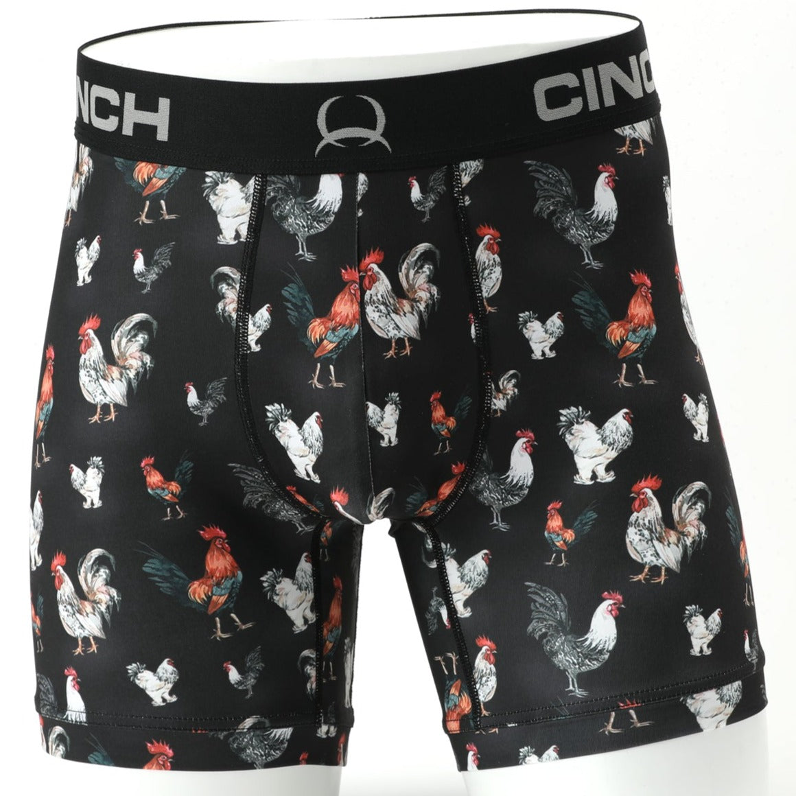 Cinch Men's Rooster Print Boxers - Comfortable & Stylish - Korvel