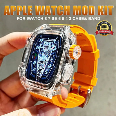 Kit MOD para Apple Watch - Funda y Correa Protectora Premium