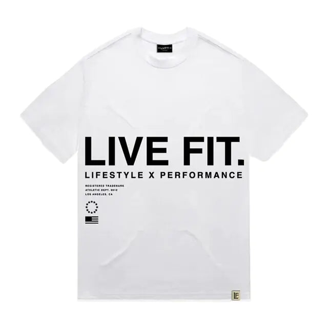 Camiseta de algodón para gimnasio de hombre premium