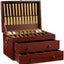 Caja de Almacenamiento de Cubiertos de Plata Fina Royalty Art con Cajón Deslizante