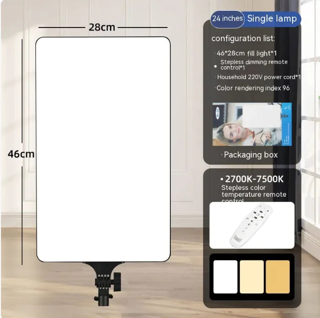 BrightView Selfie Light avec grand affichage