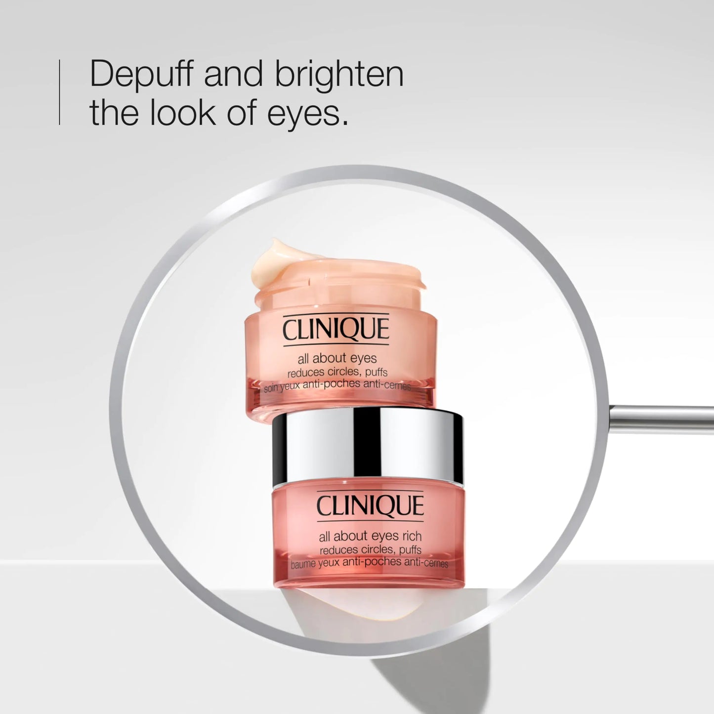 Clinique All About Eyes Crème Contour des Yeux Légère - Format Voyage Mini