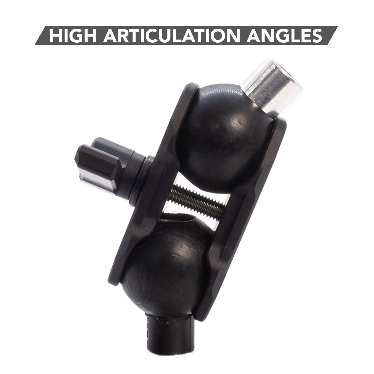 Mach 125 Arm - Short Machined Aluminum Mount Arm - Korvel