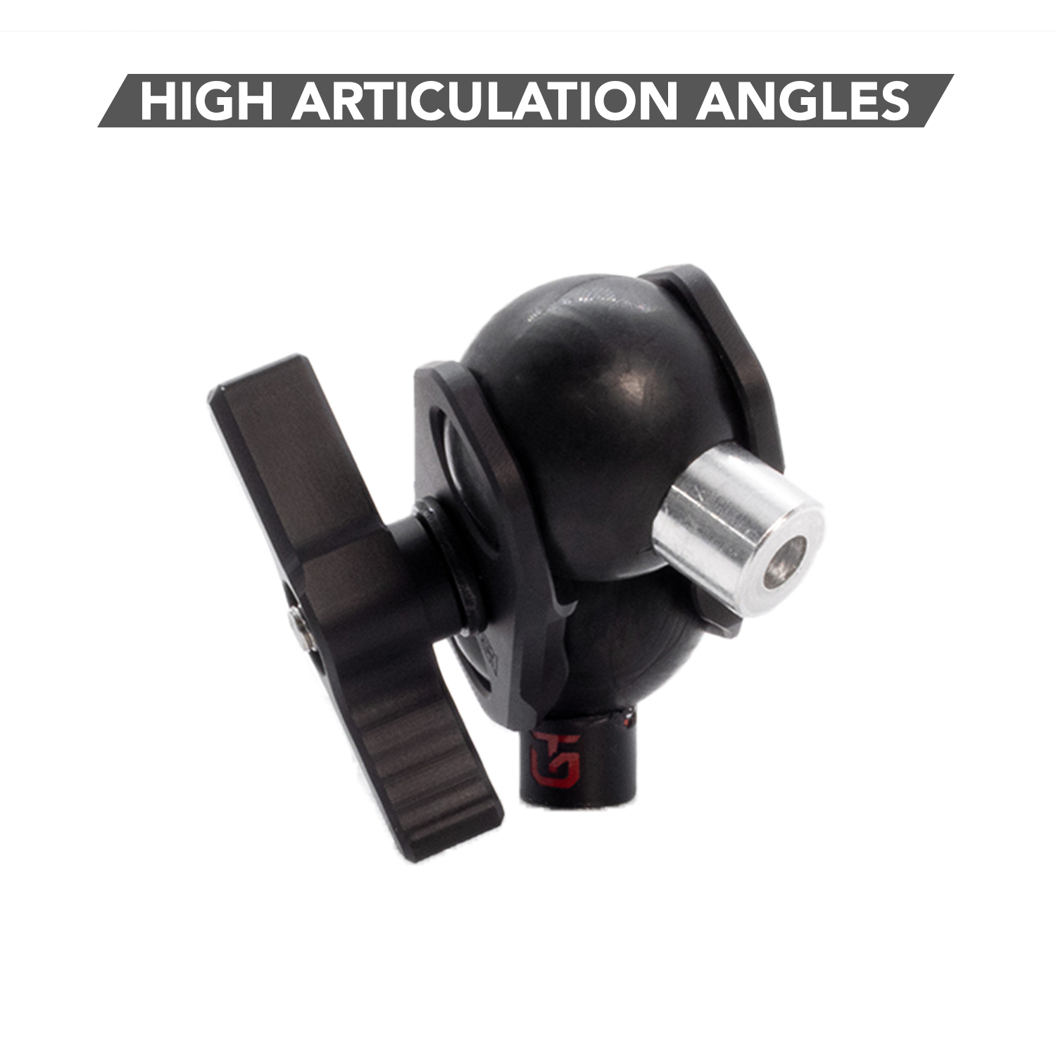 Mach 125 Arm - Short Machined Aluminum Mount Arm - Korvel