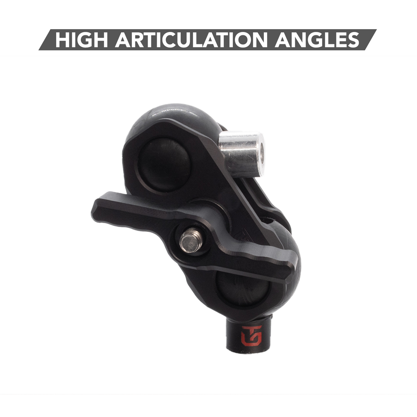Mach 125 Arm - Short Machined Aluminum Mount Arm - Korvel