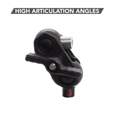 Mach 125 Arm - Short Machined Aluminum Mount Arm - Korvel