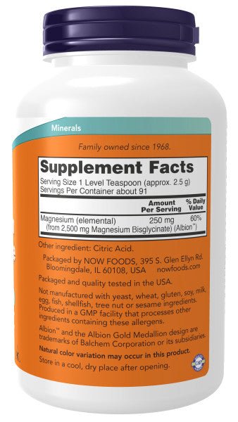 Premium Magnesium Bisglycinate Powder for Optimal Wellness - Korvel