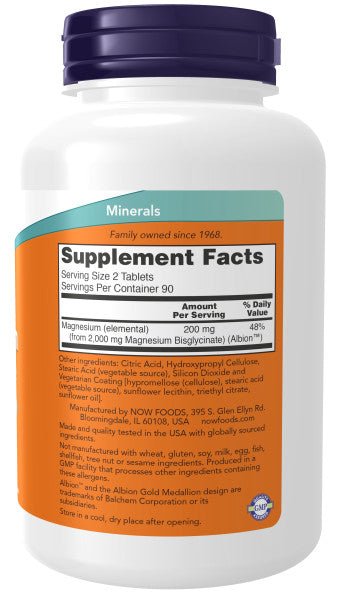 Premium Magnesium Glycinate Tablets