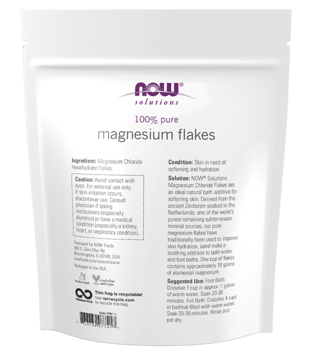 Flakes de Magnesio Premium para Baños Relajantes