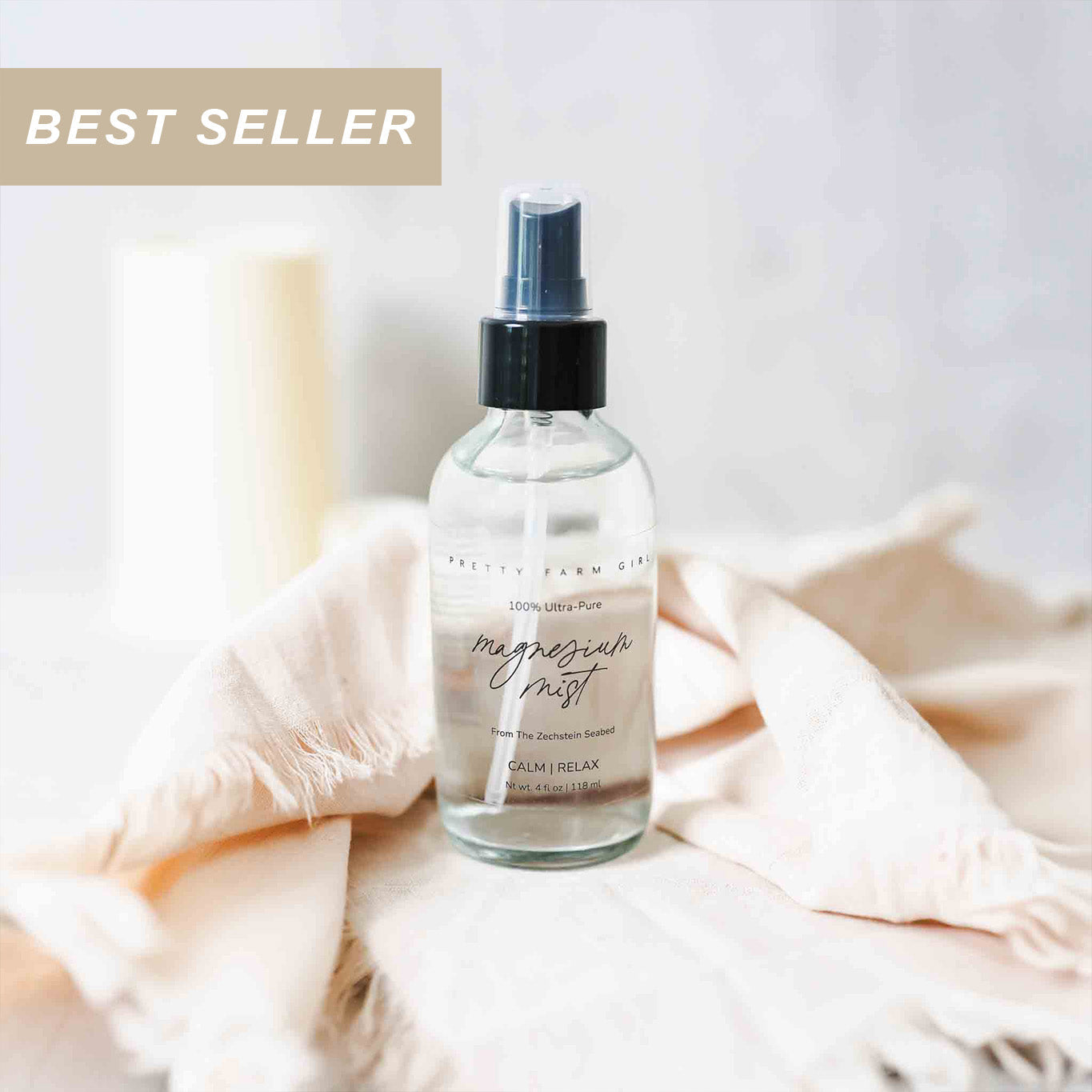 Magnesium Mist Body Spray - Refreshing Body Mist