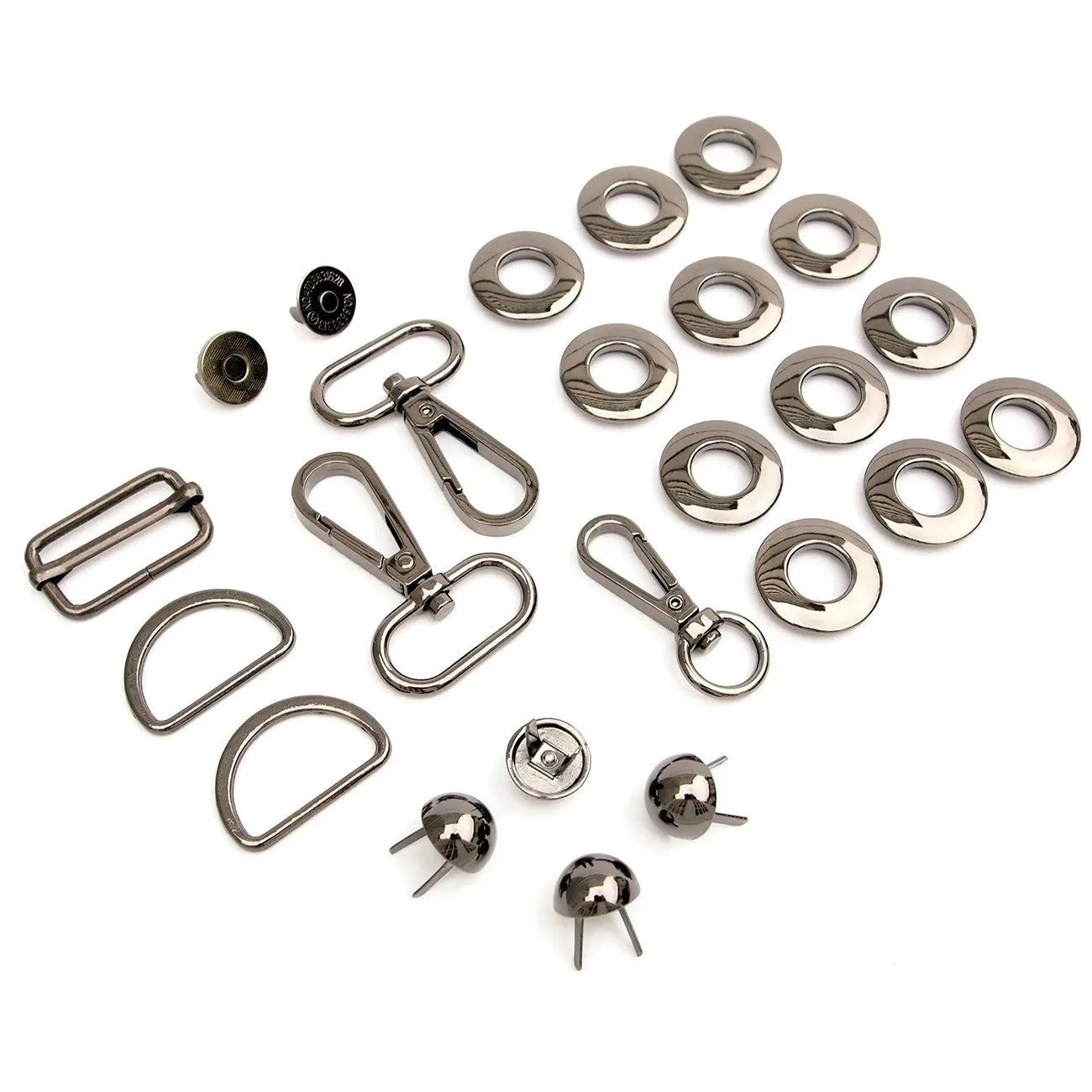 Kit de matériel pour sac seau à cordon Magnolia - Gunmetal