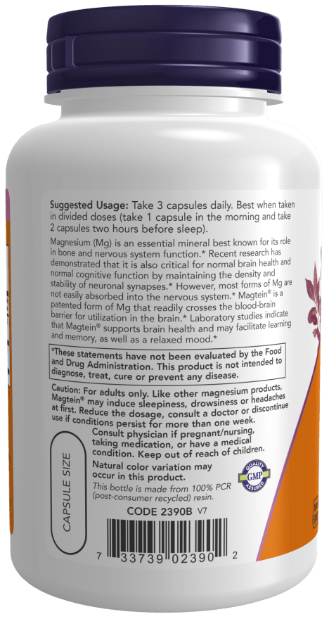 Magtein™ Brain-Boosting Magnesium L-Threonate - Korvel