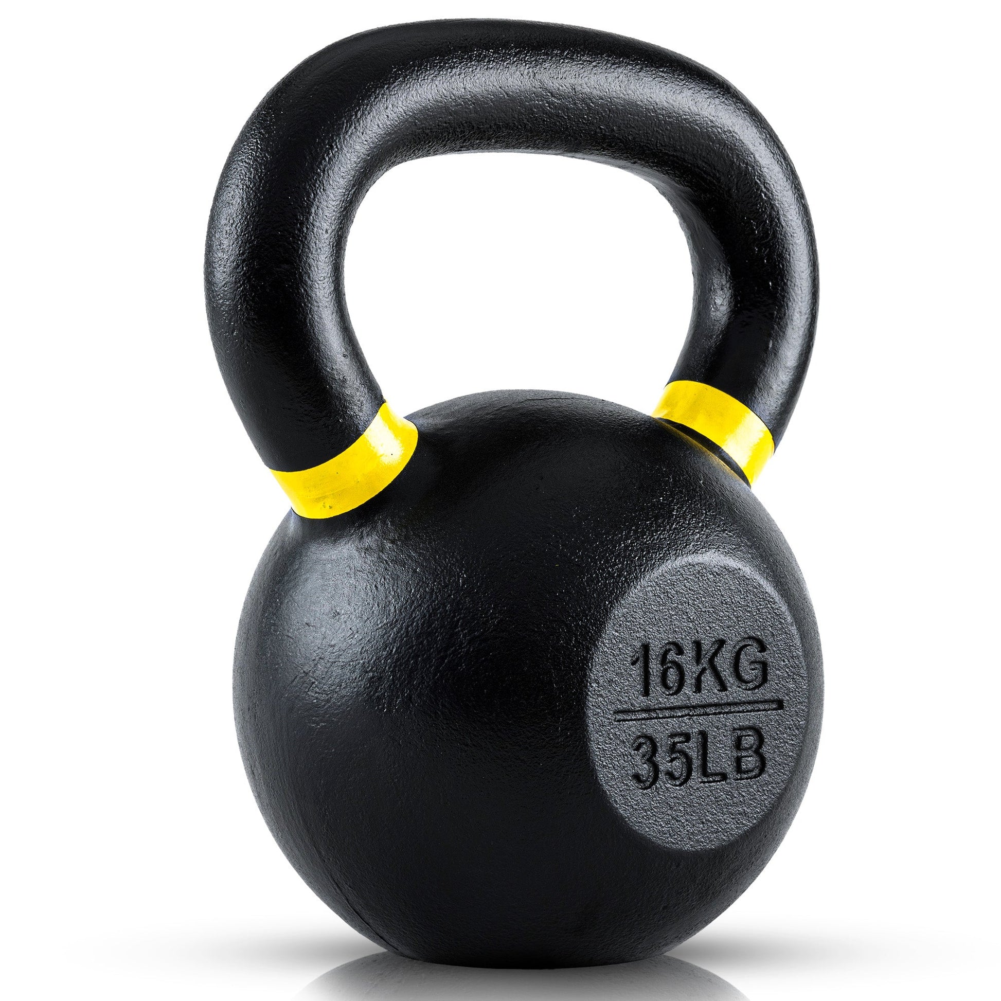 Premium Single-Cast Iron Kettlebell for Strength Training - Korvel