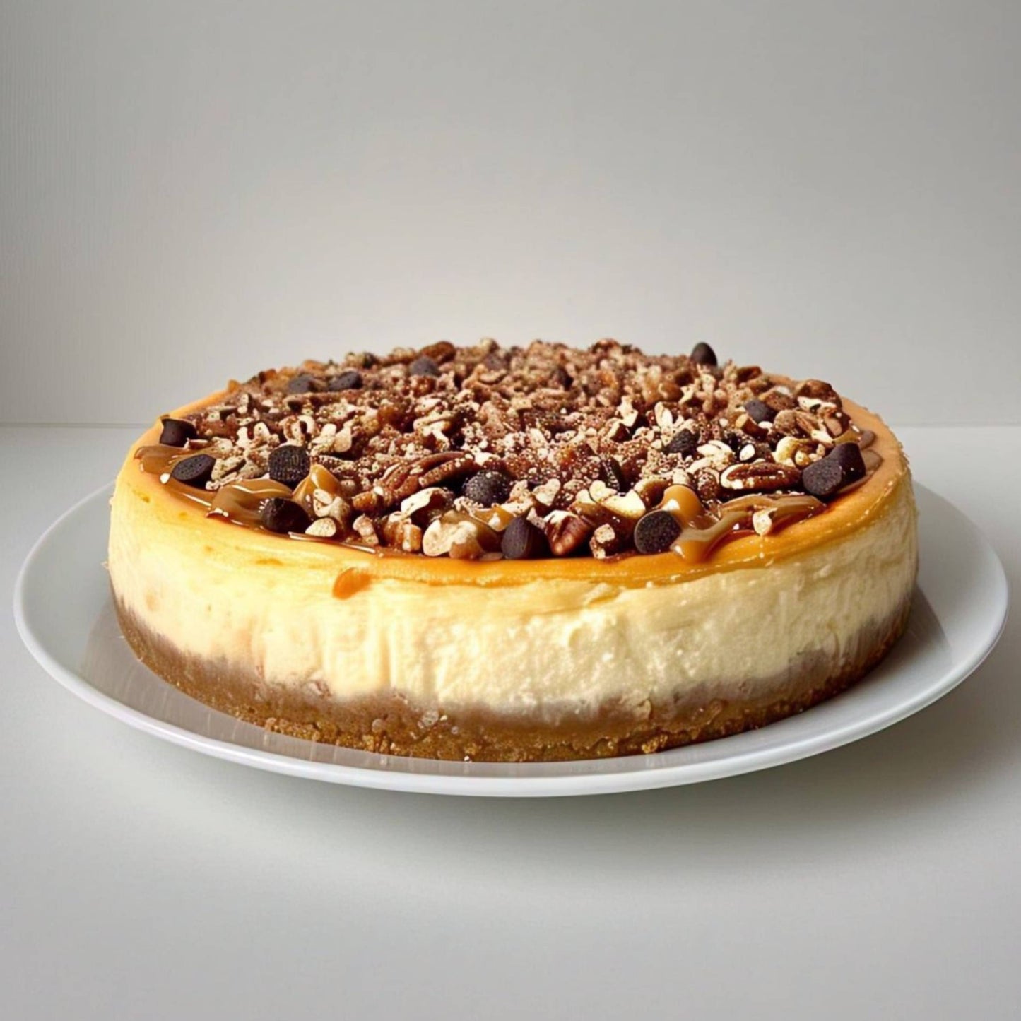Tarta de Queso Sin Azúcar Andy Anand 9" | Amigable para Diabéticos y Cremosa
