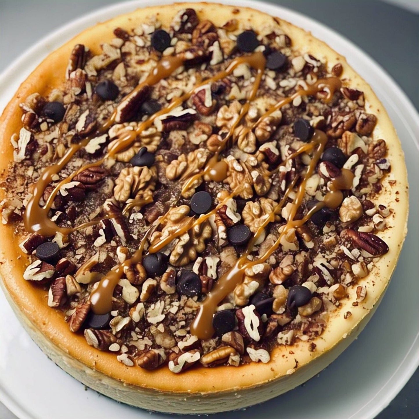 Tarta de Queso Turtle Recién Horneada Andy Anand de 9" - Postre Premium