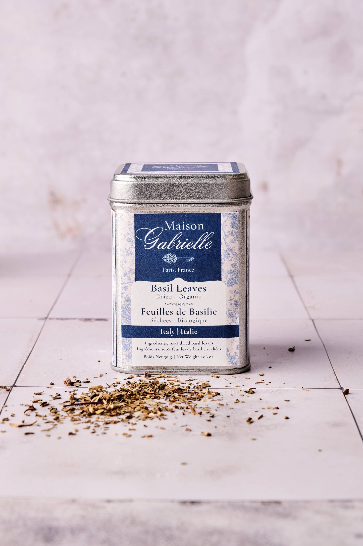 Albahaca Seca Orgánica - Hierba Italiana Premium