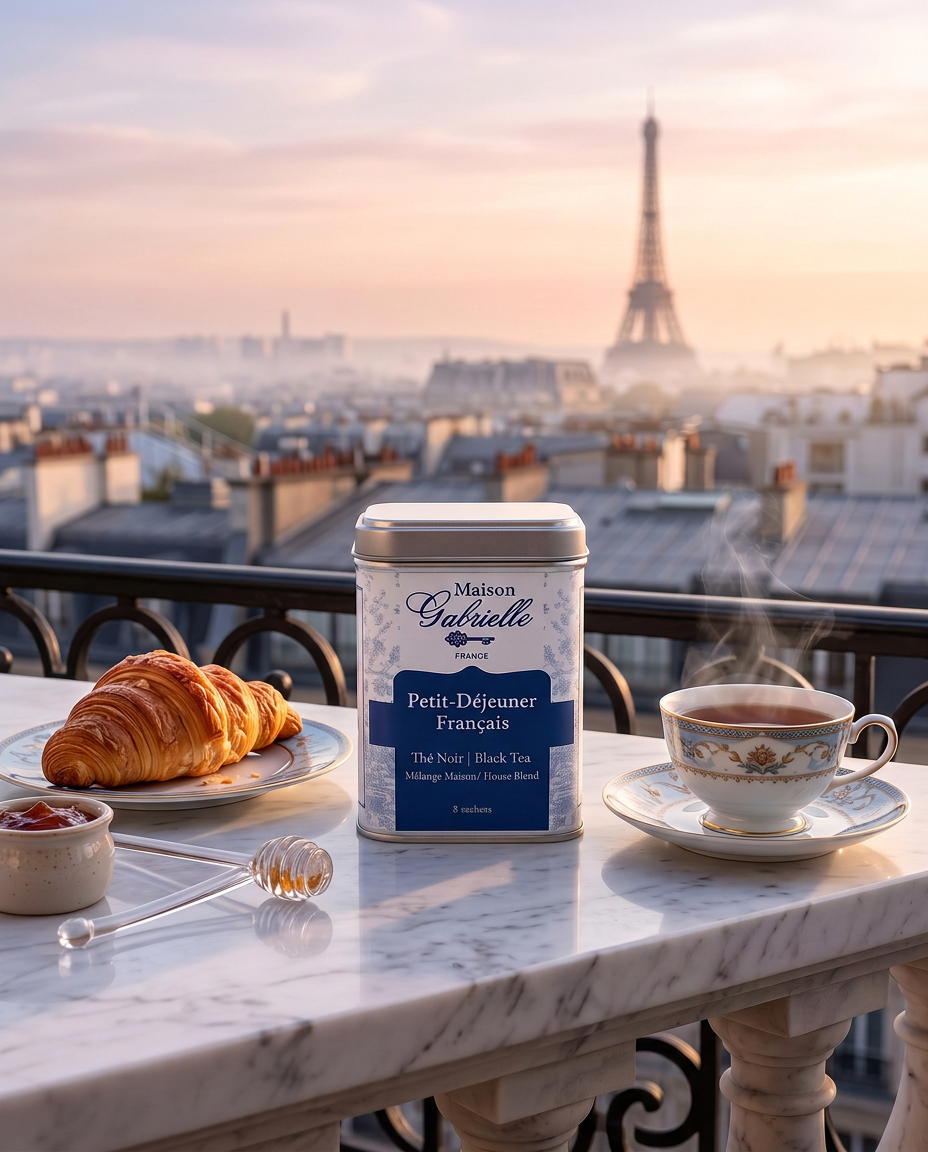 Petit Déjeuner Français | Thé Noir de Petit Déjeuner Premium
