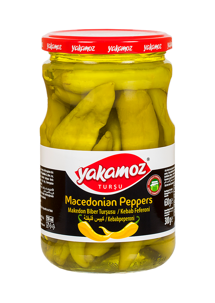 Yakamoz Macedonian Pickle 630 g (22.2 oz) – Crisp Mixed Vegetables in Brine - Korvel