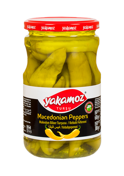 Yakamoz Macedonian Pickle 630 g (22.2 oz) – Crisp Mixed Vegetables in Brine - Korvel