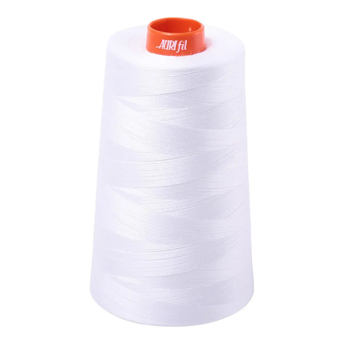 Mako Cotton Embroidery Thread 50wt 6452yds - White