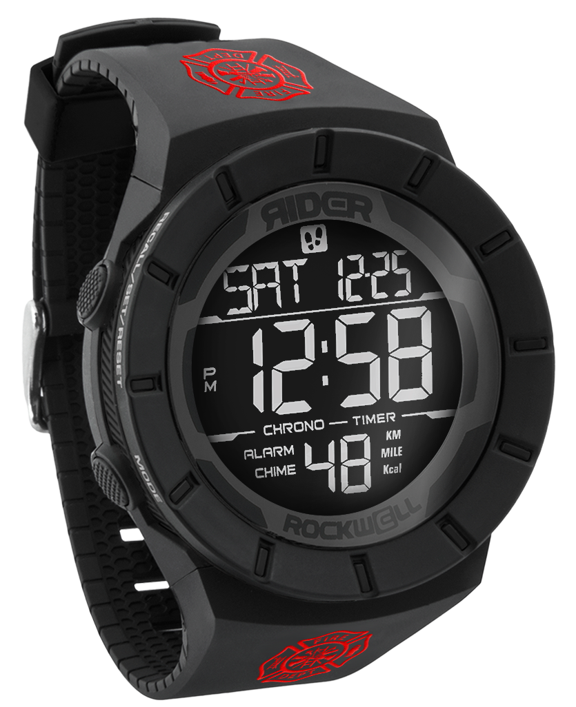 Reloj Coliseum Fit™ Firefighter - Edición Cruz Maltés