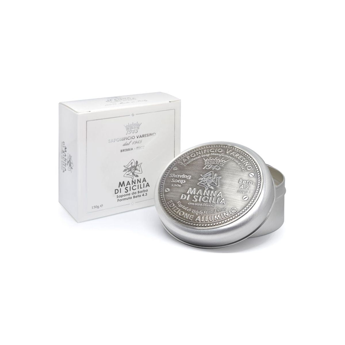 Collection de Rasage Manna Di Sicilia de Saponificio Varesino
