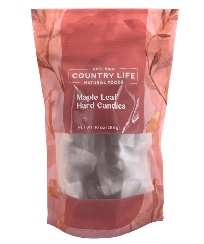 Individually Wrapped Maple Leaf Hard Candies - Pure Maple Delight - Korvel