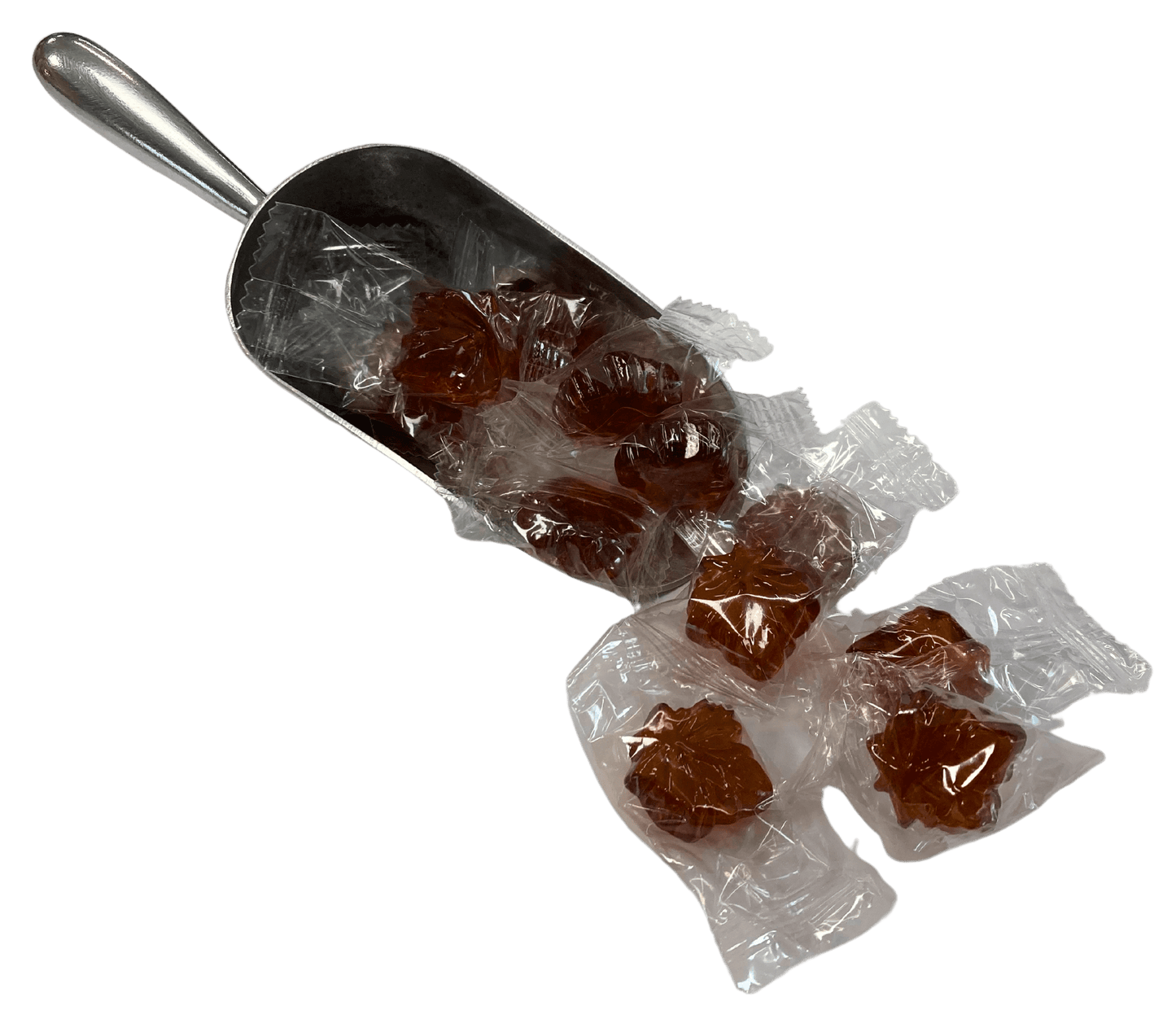 Individually Wrapped Maple Leaf Hard Candies - Pure Maple Delight - Korvel