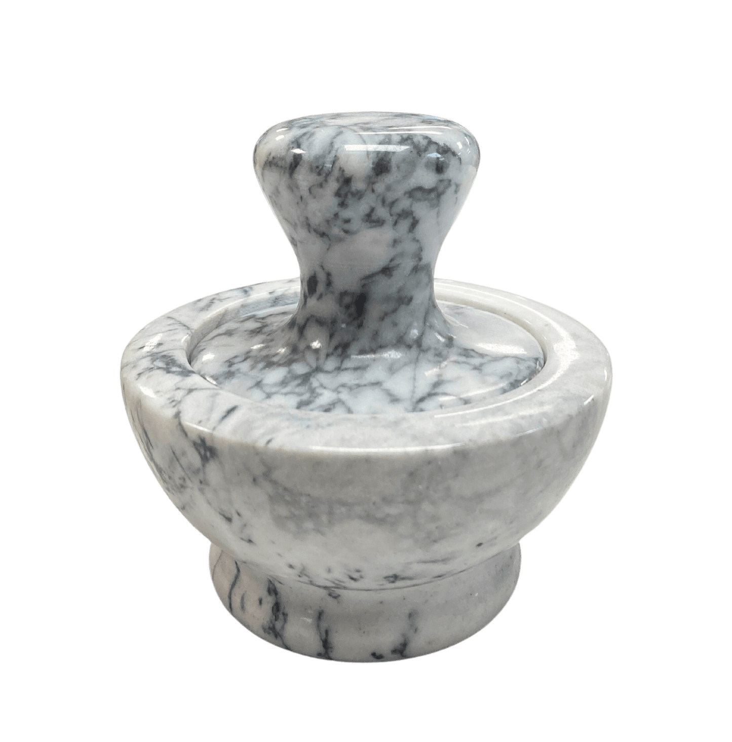 Premium White Marble Mortar & Pestle Set