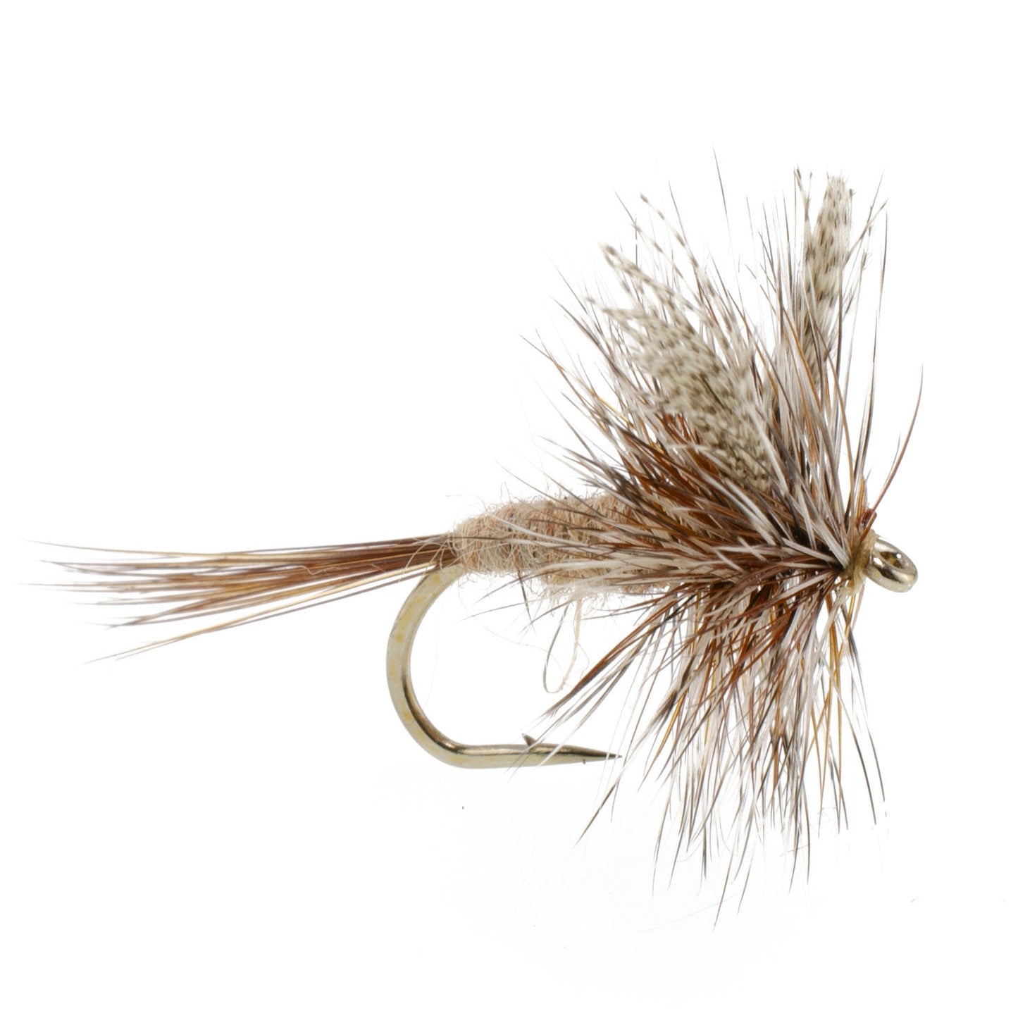 3-Pack Classic March Brown Dry Flies - Size 12 - Korvel