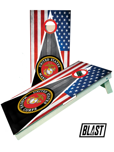 Premium Marine 5 Cornhole Game Set - Korvel