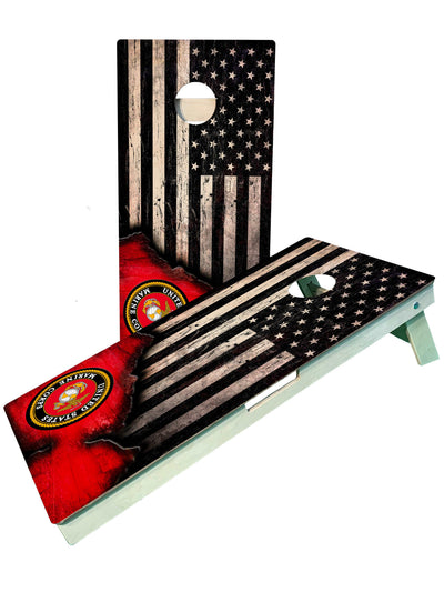 Premium Marines Cornhole Game Set - Korvel
