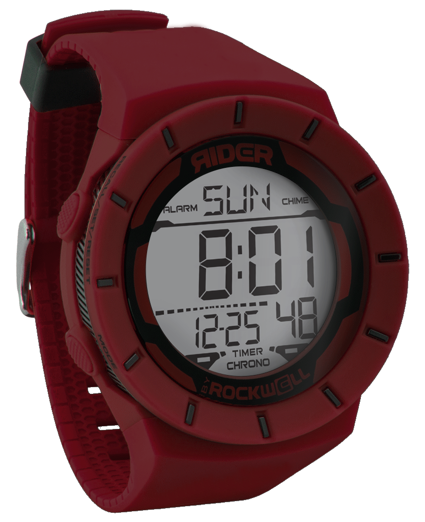 Montre Multifonction Coliseum Maroon/Noir