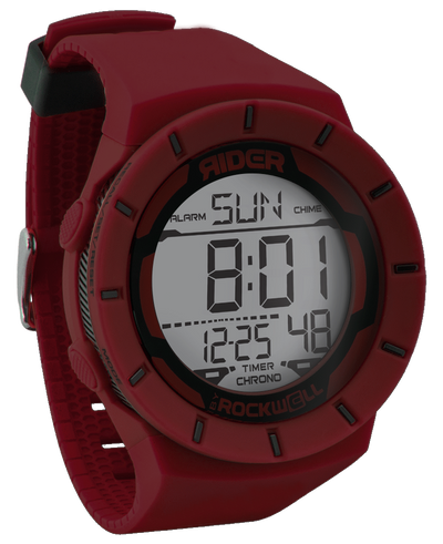 Montre Multifonction Coliseum Maroon/Noir